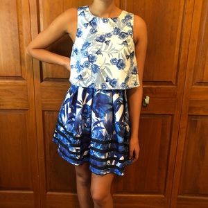 Floral print dress!